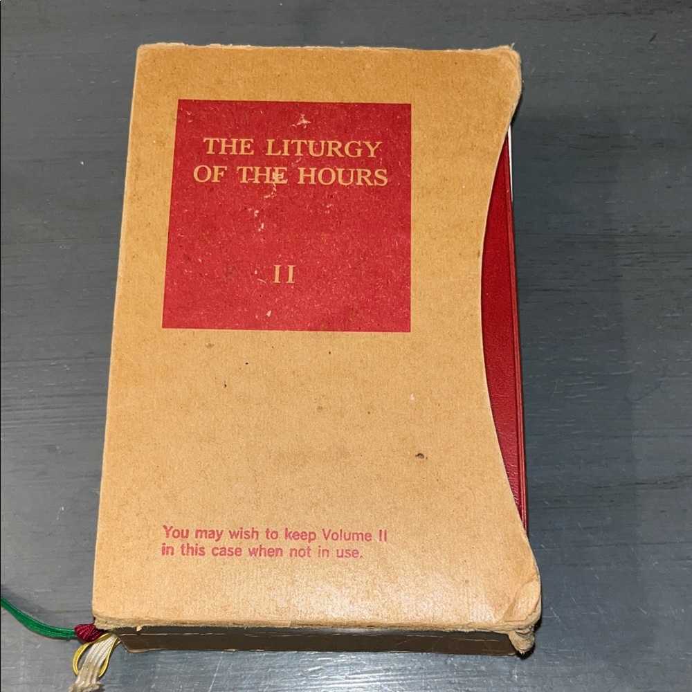 Liturgy of the Hours | Volume II | Lent & Easter | Imitation Leather Binding